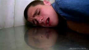 Secret Public Confessional Fucking With Random Uncut Muscle Guy!