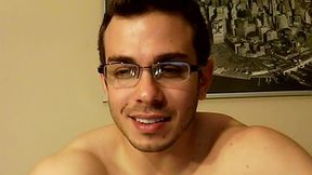 American Model Jerks His Dick