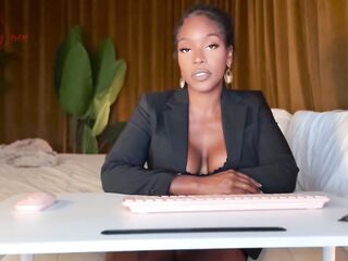 Slavemaster Black Boss Roleplay: Office Foot Worship Assignment