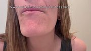 Endoscope glow pulses as shrunken body begs for more deepthroat