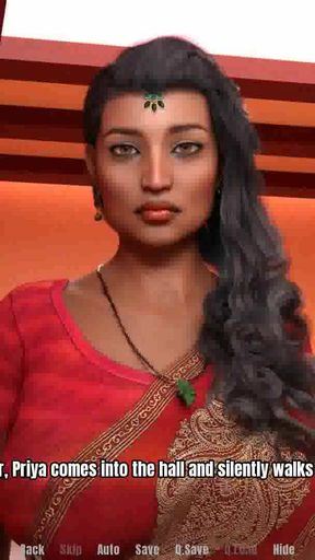 Emotional moment from &quot;Grandma&#039;s House: Desi Virgin Bride Fucks A Stranger And Got Creampied Before Going In Front Of The&quot;