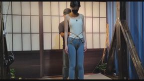 Perfect figure under tight jeans