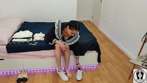 ana spears came home shaved body pussy for her date tonight