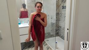 ana spears came home shaved body pussy for her date tonight