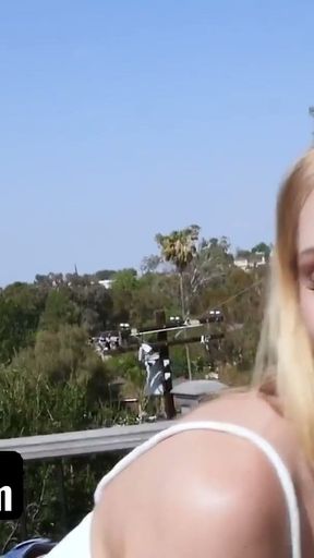 PervMom - Blonde Cougar Lures Neighbor Into Her House And Cheats On Husband By Sucking His Cock   Clip 2