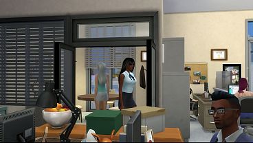 The Office Sims Parody (Asian Futa Seduced by BWC) | Episode 48