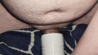 Groaning explosion In Fleshlight