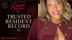 Domme Next Door EP 5- RESIDENT CLASSIFICATION