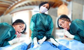 SURGICAL - Horny Med Student Fucks Doc