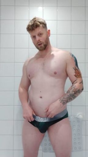 Pissing in briefs