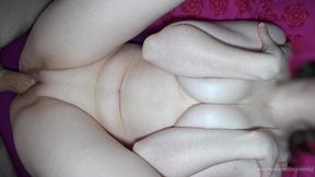 I Woke up My Stepsister to Fuck Her and Cum on Pussy
