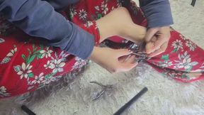 Removing Stinky Toenails