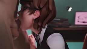 Maxine Caulfield - Make-Up Ruining Face Fuck