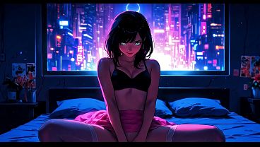 PMV - Neon Cyberpunk Hentai Girl [AI]