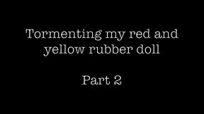 Tormenting My Red Rubber Doll Pt 2