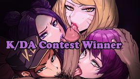 K/DA Contest Winner [League of Legends JOI](Ahri, Evelynn, Akali, Kai'sa)(Vanilla, Femdom,Breathplay