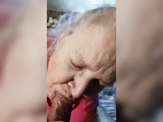 See This Older big beautiful woman Give Her Ally A Oral job!