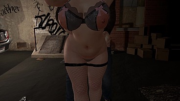 Sexy Plump Cougar Pounded Hard in the Streets