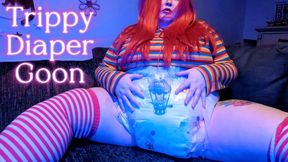 Trippy Diaper gooning session with BBW ABDL Daisy