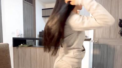 Her tight pussy drips as her stepbrother fucks her deep raw stepsister fantasy