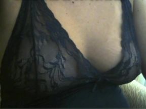 My Cuckold Husband Watching Me Showing My Pussy for Strangers