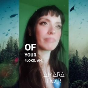 Cam Sub Short- Amara Noir asks fartbitch important question + cigarette cbt