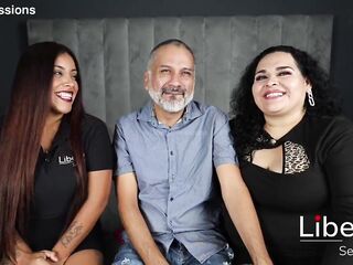 COUPLE MAKES THEIR FIRST REAL EXCHANGE