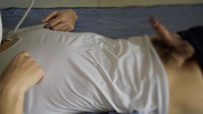 [nipple Masturbation / Nipple] A Boy Who Is All The Time While Masturbating With His Nipples From The Top Of His Clothes And Making Him Excited