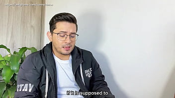 Young Latin boy meets the new stepfather for the first time and the pervert fucks his big ass all night when his wife is not at home