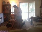 Dirty Girl Gets Clean - Domestic Cleaning at Home with CarlaCain