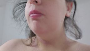 Water Swallowing & Throat Fetish JOI – Deep Open Mouth, Gag Reflex, Swallow Sounds