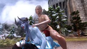 Skyrim VR threesome | Daedric Pei/Daegon/Umbriel