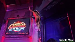 winning pole dance routine at caliente talent show