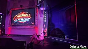 winning pole dance routine at caliente talent show