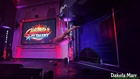 winning pole dance routine at caliente talent show