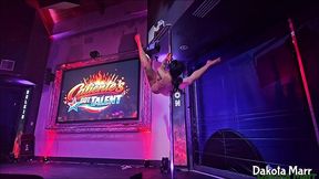 winning pole dance routine at caliente talent show