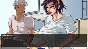 Helping Ghost Ashley & Then Lara in Th Kitchen