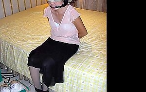 Submissive GFs Tied Up at Home!
