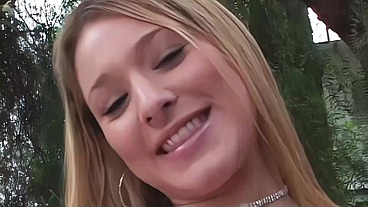 Kayla Marie Deepthroats Tyce Bune Outdoors