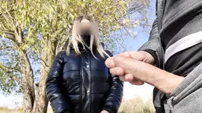 Lonely girl seeks cock in nature