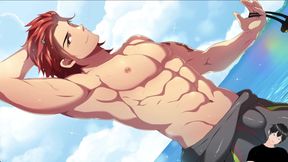 Gay full service gameplay destroyed by big dick anime muscle men
