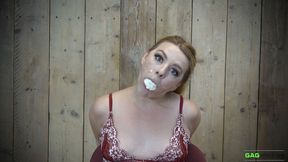 Stardust - tegaderm tape gagged