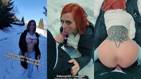 littleangel84 - sodomisee dans la neige, il rempli mon cul