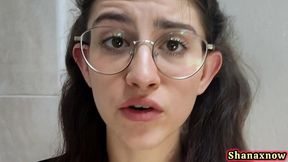 step-brother bj fuck pee in pussy & cum