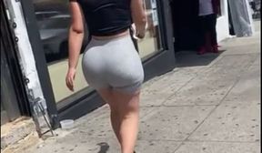 Sexy Phat Ass shot in public