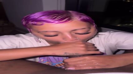 Redbone Blowjob And Facial