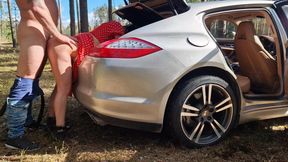 Almost Caught Fucking Milf In The Forest