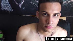 Straight Latino's first gay sex tape: raw, hardcore, and totally uncensored