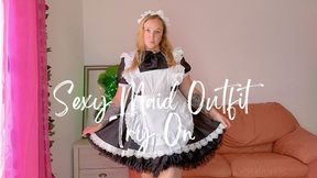 Sexy Maid Outfit Try On