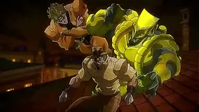 JoJo's Bizarre Adventure – Uncensored Anime Sex Scene from Egypt Arc Chapter 22